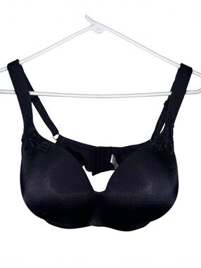 Curvation Bra Front Smoother Underwire Full Figure Black 38D